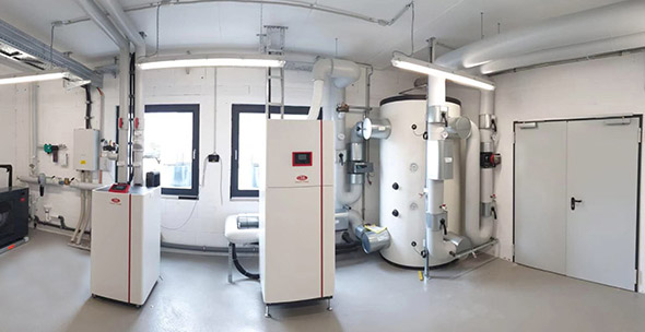 设备间别墅项目安装展示