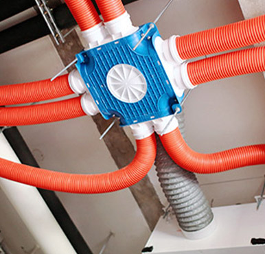 别墅项目管道工艺展示