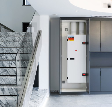 新风系统别墅项目安装展示