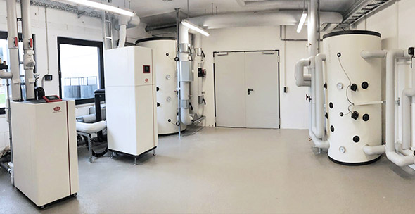 设备间别墅项目安装展示