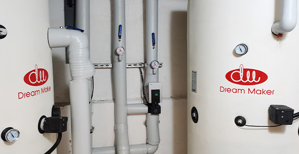 设备间别墅项目安装展示