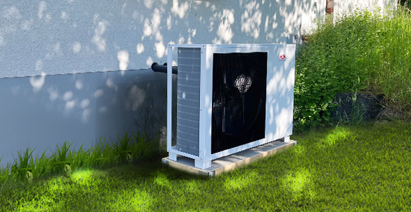 热泵系统别墅项目安装展示