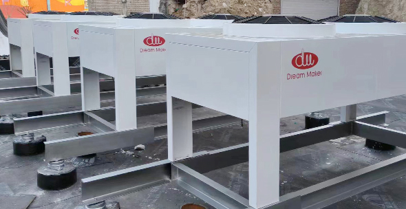 热泵系统别墅项目安装展示