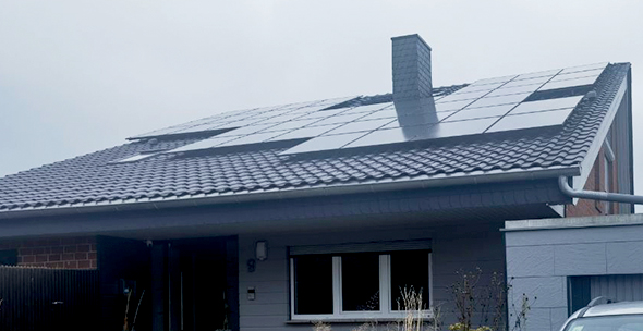 储能系统别墅项目安装展示