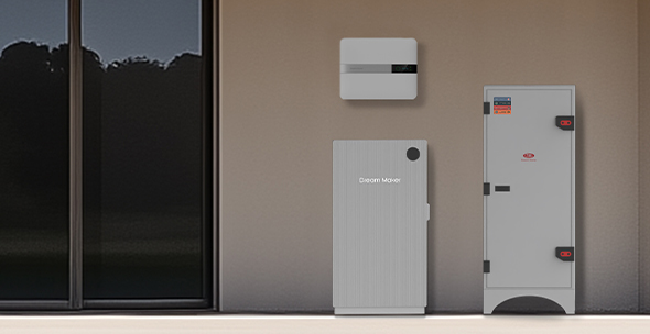 储能系统别墅项目安装展示