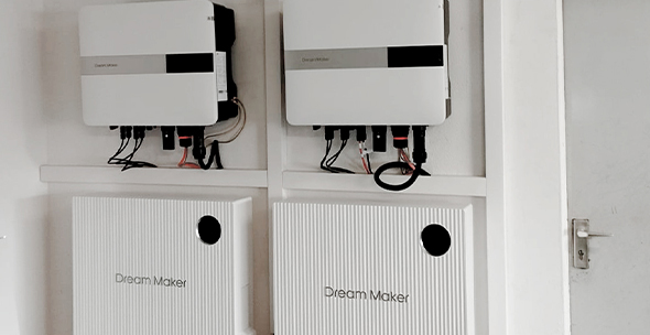 储能系统别墅项目安装展示