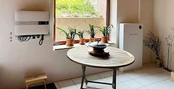 储能系统别墅项目安装展示