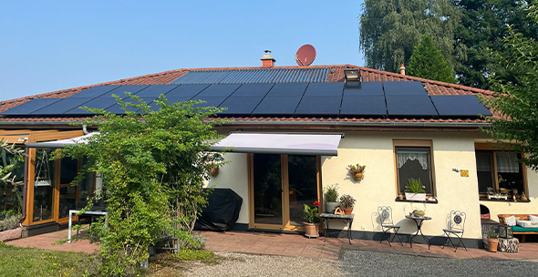 储能系统别墅项目安装展示